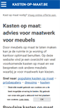 Mobile Screenshot of kasten-op-maat.be
